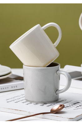 Color Glaze Porcelain Water Milk Tea Mug 250ml For Business Gifts And Custom Design