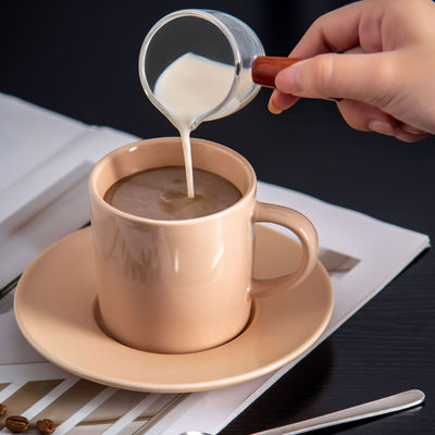 Ceramic Nordic Style Mug For Business Gifts 7.8oz 230ml Mug And Saucer Porcelain Cups