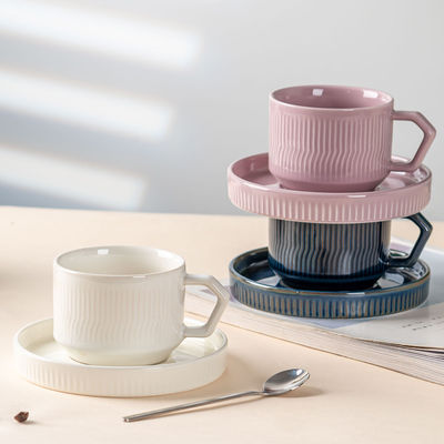 Nordic 200cc Ceramic Glazed Expresso Mug For Business Gifts Cappuccino And Latte Cup