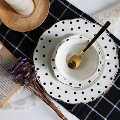 Business Gifts Occasion Vintage Porcelain Tea Cups And Saucers With Golden Handle