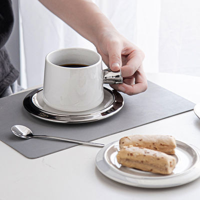 Porcelain Coffee Mug for Light Luxury Breakfast in Business Gifts Design Style