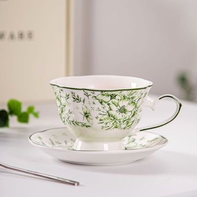 800ml Volume Europe Design Style Porcelain Coffee Tea Set for Afternoon Tea Gathering