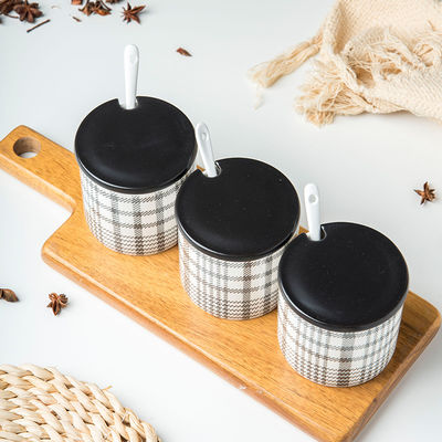Multifunctional Tea Coffee And Sugar Pots In Ceramic Kitchen Canisters For Food Storage