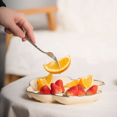 Sustainable and Business Gifts Cute Rabbit Porcelain Snack Dish for Children's Desserts
