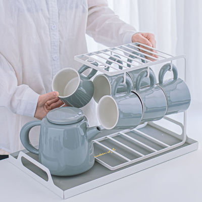 Nordic Tea Pot Set Sustainable Porcelain Japanese Tea Pots and Stoneware Cups