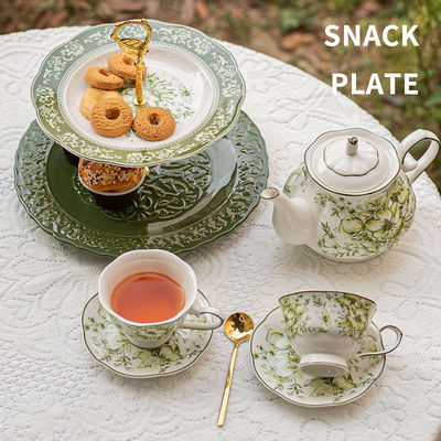 Other Volume Creative Ceramic Cake Stand 2 Tier Designer For Party Dessert Stand
