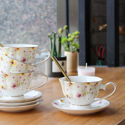 Serve Your Guests In Style With This Turkish Tea Set Includes Ceramic Cups And Saucer