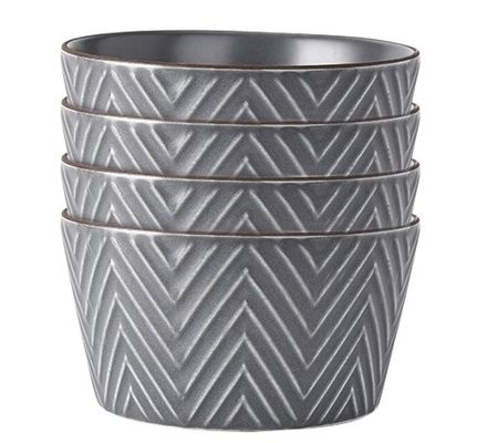 Japanese Style Ceramic Bowl Set Retro Glaze Stoneware Dinnerware For Kitchen Tabletop