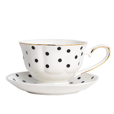 Ceramic Tea Set In European Style Porcelain Teapot Cups And Saucers For Afternoon Tea