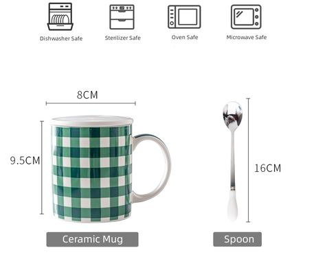 Christmas 2024 Ceramic Gift Mug Water Milk Coffee Tea Mug Porcelain Tea Cup Stoneware Gift Cup