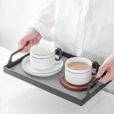 Unique 200ml Porcelain Tea Set Sustainable Nordic Design For Cappuccino And Espresso