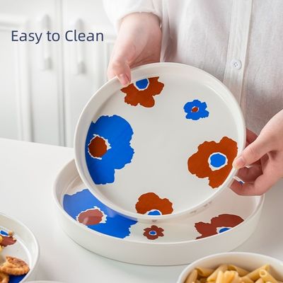 Wedding Occasion Stocked Ceramic Dinner Set For Nordic Tableware Kitchen Tabletop Plates