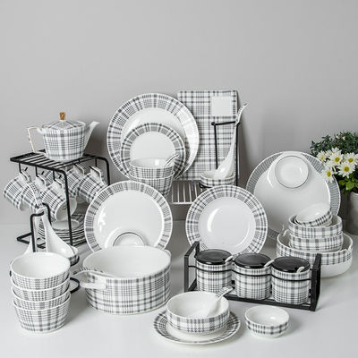Modern Dinner Set 72 Pcs Ceramic Dinner Table Set Porcelain Dinner Sets For Volume Other
