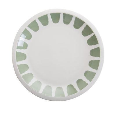 16-Piece Ceramic Dinner Set For Nordic Green And Blue Tableware In Business Gifts
