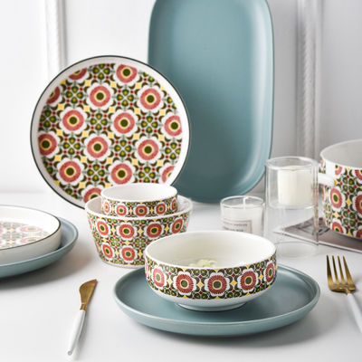 4-Person Dinnerware Sets Christmas Ceramic Tableware Gifts For Women 2024 Decoration