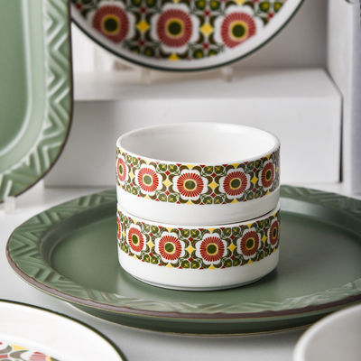 4-Person Dinnerware Sets Christmas Ceramic Tableware Gifts For Women 2024 Decoration