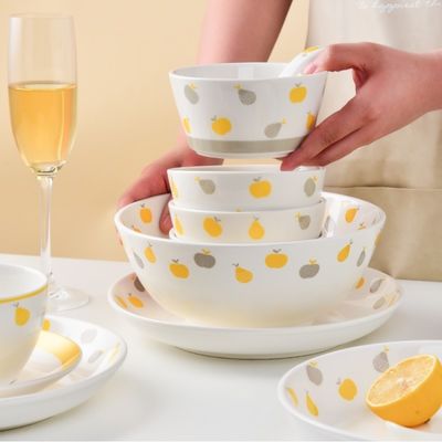 72 Pcs Ceramic Vaisselle Custom Dinner Set Sustainable And Elegant For Formal Dinners