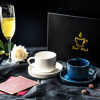 Christmas Gift Ceramic Coffee Tea Cup And Saucer For dimsum party