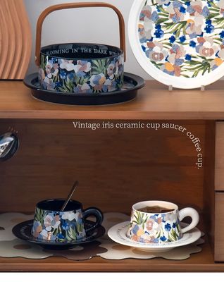 Technique Under Glazed Ceramic Fruit Basket For Holding Food And Vegetables