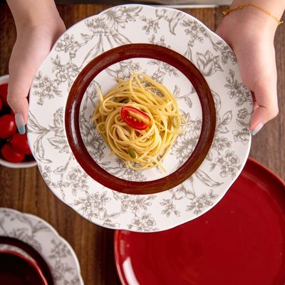 Bone Luxury Porcelain Tableware Ceramic Set Of Plates Volume Other Occasion Presents