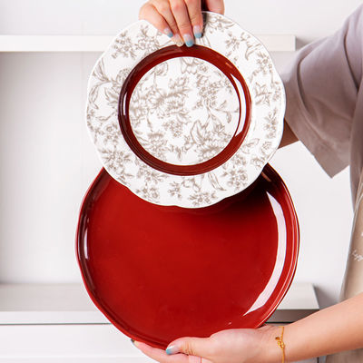 Bone Luxury Porcelain Tableware Ceramic Set Of Plates Volume Other Occasion Presents