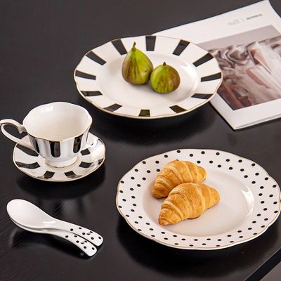 English Royal Bone Dinnerware Sets For 6 People Luxury And Sustainable European Style