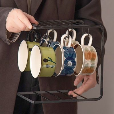 250ml Porcelain Tea Cups And Saucer Set Decorative Ceramic Coffee Cups And Saucers For Business Gifts