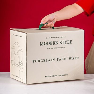 Year Porcelain Gift Set 6 Users Ceramic Christmas Plate With Table Mat And Gift Box