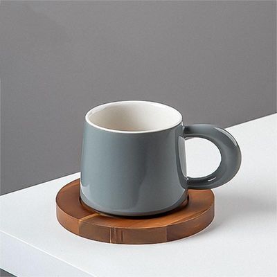 Sustainable Flower Design Porcelain Tea Cup And Saucer Set Perfect For Tea Time
