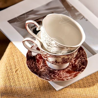 Ceramic Mugs Coffee Cups Hand Pinched Irregular Flower Milk Tea Cup Oatmeal Breakfast Mug Drinkware Kitchen For Afternoon Tea Business Gift Giving