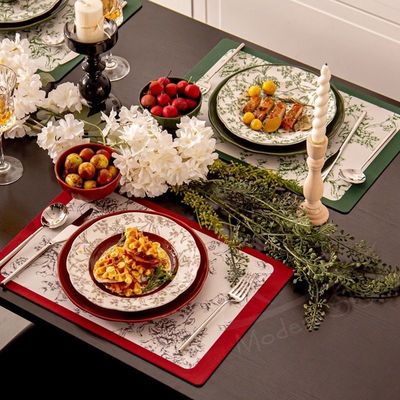 Valentine'S Day 6-Person Porcelain Tableware Gift Set For Wife Girlfriend Or Lovers