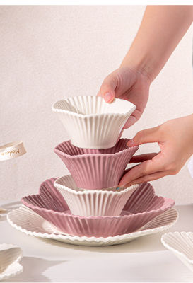 Valentine'S Day 6-Person Porcelain Tableware Gift Set For Wife Girlfriend Or Lovers