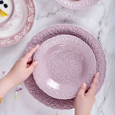 Ceramic Valentine'S Day Porcelain Gift Set For St Valentin Under Glazed