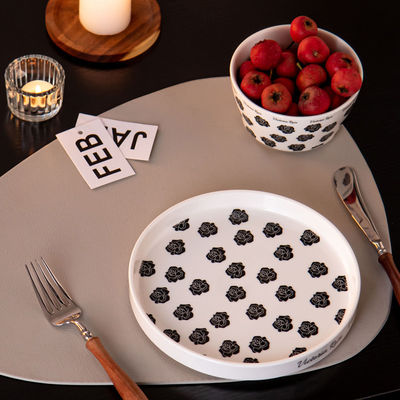 Under Glazed Technique Porcelain Dinnerware Set Ramadan Gift Tableware For 1 Person