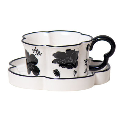 Romantic Ceramic Tailcoat Series Coffee Cup And Saucer Set Ideal For Drinkware Type