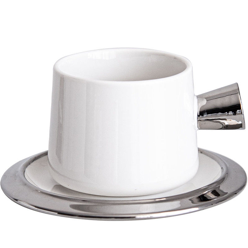 Porcelain Coffee Mug for Light Luxury Breakfast in Business Gifts Design Style