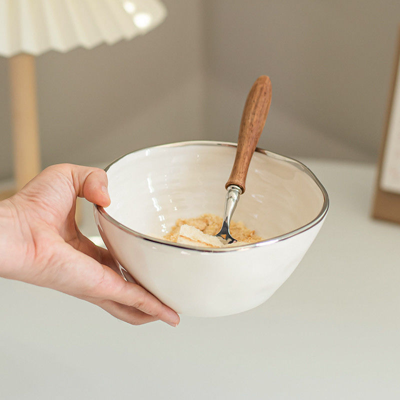 Hotel Restaurant Dough Bowl Ceramic Mixing Bowls In Solid Yellow Color Of Other Volume