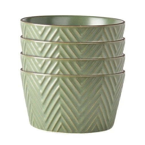 Japanese Style Ceramic Bowl Set Retro Glaze Stoneware Dinnerware For Kitchen Tabletop